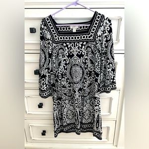 LOFT floral Tunic Dress